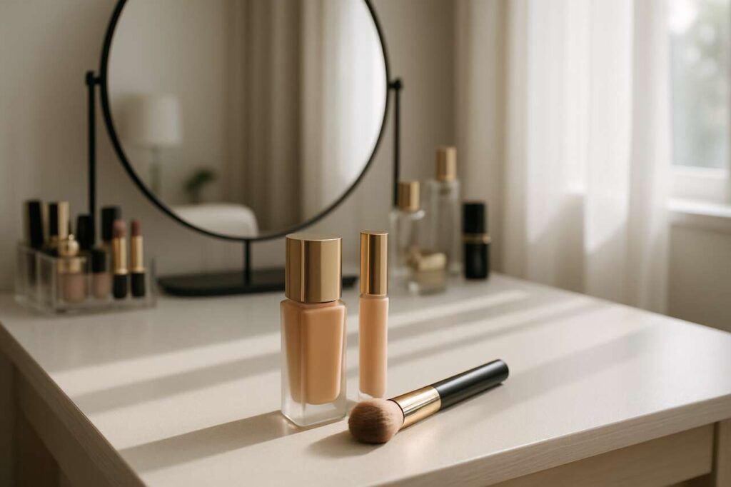 Fond de teint ou anticernes ? Voici lequel appliquer en premier, selon un expert