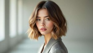 Bob ondulé : le carré souple vu aux défilés Armani PE 2026 qui convient à toutes les morphologies