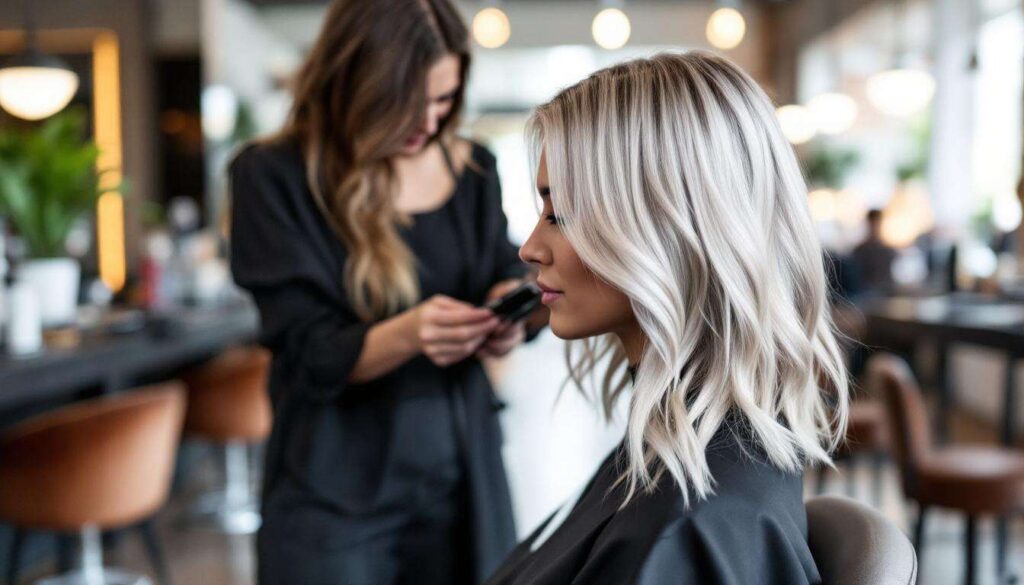 Greige lights : les mèches gris-beige pour celles et ceux qui assument leurs cheveux blancs avec style