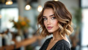 Cherub cut : la coupe en couches circulaires qui sublime le visage et souligne les ondulations