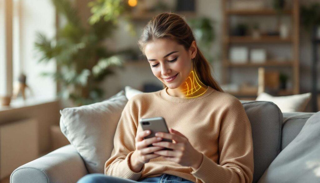 Text neck : votre smartphone impose jusqu'à 27 kg de charge sur vos cervicales. Comment corriger la posture
